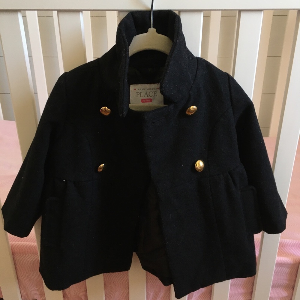 Baby Girl Pea Coat